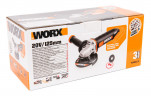 Угловая шлифовальная машина (болгарка) WORX WX803.9, 20v, 125 мм, без АКБ и ЗУ (аккумуляторная)
