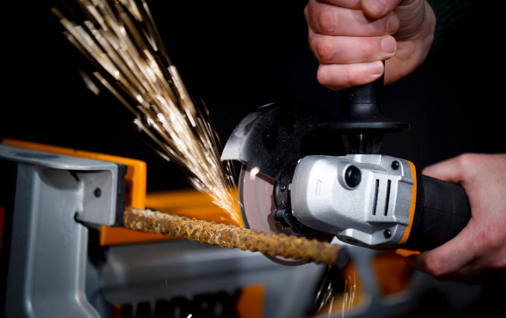 Угловая шлифовальная машина (болгарка) WORX WX803.9, 20v, 125 мм, без АКБ и ЗУ (аккумуляторная)