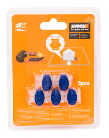 Комплект разъёмов для ограничительного провода для робота газонокосилки WORX Landroid, 5 шт