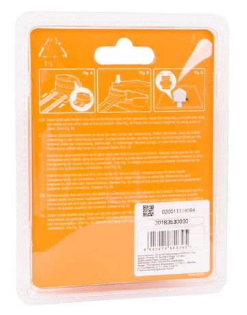 Комплект разъёмов для ограничительного провода для робота газонокосилки WORX Landroid, 5 шт