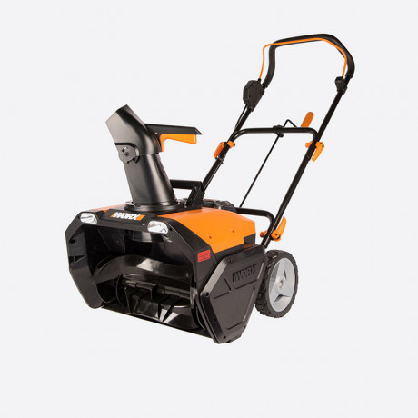 Снегоуборщик WORX WG471E, 40v, 50 см, в комплекте АКБ 2x4 А·ч и ЗУ (аккумуляторный)