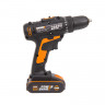 Дрель-шуруповерт WORX WX101.2, 20v, 30 Нм, в комплекте АКБ 2 А·ч и ЗУ, кейс (аккумуляторная)