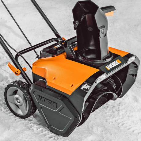 Снегоуборщик WORX WG471E.9, 40v, 50 см, без АКБ и ЗУ (аккумуляторный)
