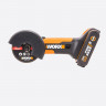 Угловая шлифовальная машина (болгарка) WORX WX801, 20v, 76 мм, в комплекте АКБ 2 А·ч и ЗУ, кейс (аккумуляторная)