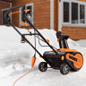 Снегоуборщик WORX WG450E, 1600 Вт (сетевой)