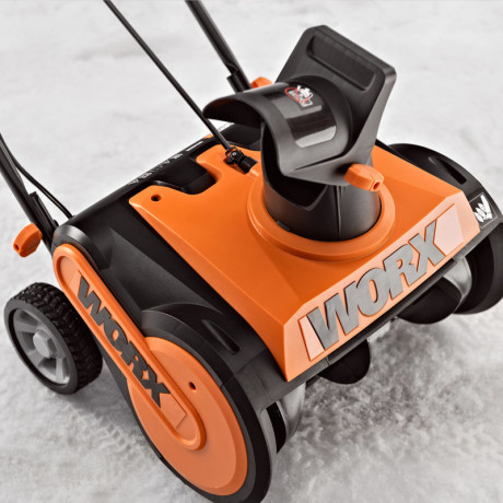 Снегоуборщик WORX WG450E, 1600 Вт (сетевой)