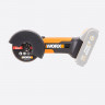 Угловая шлифовальная машина (болгарка) WORX WX801.9, 20v, 76 мм, без АКБ и ЗУ (аккумуляторная)
