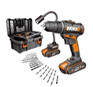Набор WORX WX977: Дрель-шуруповерт WORX WX101.9 + Фонарь WORX WX028.9