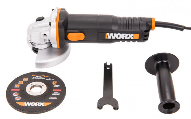 Угловая шлифовальная машина (болгарка) WORX WX711, 220v, 115 мм, 750 Вт (сетевая)