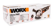 Угловая шлифовальная машина (болгарка) WORX WX711, 220v, 115 мм, 750 Вт (сетевая)
