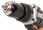 Дрель-шуруповерт WORX WX183.1, 20v, 50 Нм, в комплекте АКБ 2х2 А·ч и ЗУ, кейс (аккумуляторная)