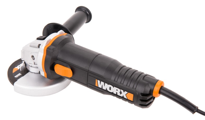 Угловая шлифовальная машина (болгарка) WORX WX711.1, 220v, 115 мм, 750 Вт, кейс (сетевая)