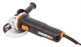 Угловая шлифовальная машина (болгарка) WORX WX711.1, 220v, 115 мм, 750 Вт, кейс (сетевая)