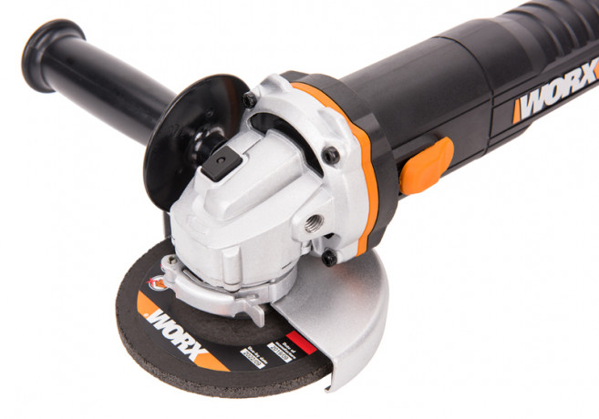 Угловая шлифовальная машина (болгарка) WORX WX711.1, 220v, 115 мм, 750 Вт, кейс (сетевая)