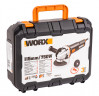 Угловая шлифовальная машина (болгарка) WORX WX711.1, 220v, 115 мм, 750 Вт, кейс (сетевая)