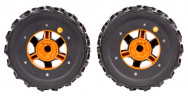 Комплект колес повышенной проходимости "V-образный протектор" для WORX Landroid