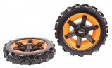 Комплект колес повышенной проходимости "V-образный протектор" для WORX Landroid