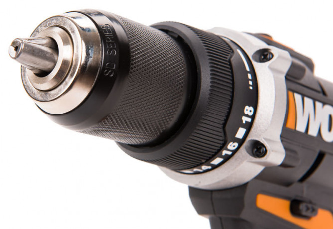 Дрель-шуруповерт WORX WX183.9, 20v, 50 Нм, без АКБ и ЗУ (аккумуляторная)