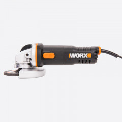 Угловая шлифовальная машина (болгарка) WORX WX712, 220v, 125 мм, 860 Вт, кейс (сетевая)