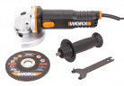 Угловая шлифовальная машина (болгарка) WORX WX712, 220v, 125 мм, 860 Вт, кейс (сетевая)
