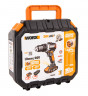 Дрель-шуруповерт WORX WX175, 20v, 60 Нм, в комплекте АКБ 2х2 А·ч и ЗУ, кейс (аккумуляторная)