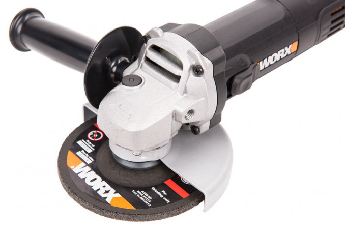 Угловая шлифовальная машина (болгарка) WORX WX713, 220v, 125 мм, 800 Вт (сетевая)