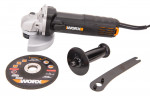 Угловая шлифовальная машина (болгарка) WORX WX713, 220v, 125 мм, 800 Вт (сетевая)