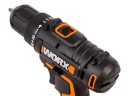 Дрель-шуруповерт аккумуляторная WORX WX100.2, 20В, 2Ач х2, ЗУ 0,4А, сумка