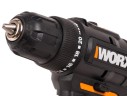 Дрель-шуруповерт аккумуляторная WORX WX100.2, 20В, 2Ач х2, ЗУ 0,4А, сумка