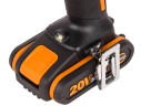 Дрель-шуруповерт аккумуляторная WORX WX100.2, 20В, 2Ач х2, ЗУ 0,4А, сумка