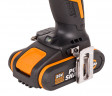 Дрель-шуруповерт WORX WX102, 20v, 60 Нм, в комплекте АКБ 2х2 А·ч и ЗУ, кейс (аккумуляторная)