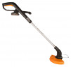 Триммер WORX WG157E, 20v, 25 см, в комплекте АКБ 1.5 А·ч и ЗУ (аккумуляторный)