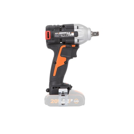 Гайковерт аккумуляторный WORX WX272.9 20В, БЕСЩЕТОЧНЫЙ, БЕЗ АКБ И ЗУ