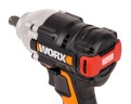 Гайковерт аккумуляторный WORX WX272 20В, БЕСЩЕТОЧНЫЙ, 2АЧ X2, КЕЙС