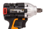 Гайковерт аккумуляторный WORX WX272 20В, БЕСЩЕТОЧНЫЙ, 2АЧ X2, КЕЙС