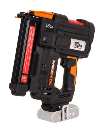 Аккумуляторный Гвозде-скобозабиватель WORX WX844.9 NITRO 20В, БЕЗ АКБ И ЗУ, КОРОБКА