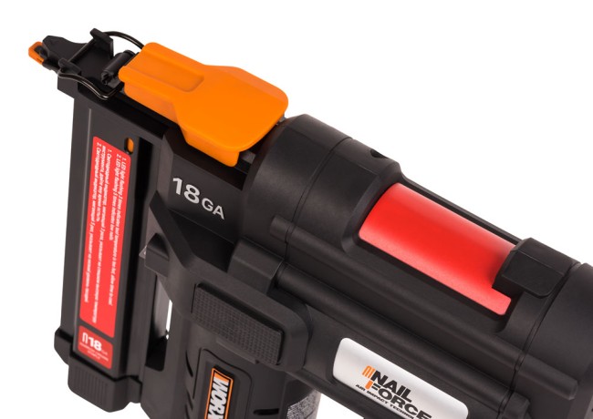 Аккумуляторный Гвозде-скобозабиватель WORX WX844.9 NITRO 20В, БЕЗ АКБ И ЗУ, КОРОБКА