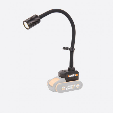 Фонарь WORX WX028.9, 20v, без АКБ и ЗУ (аккумуляторный)