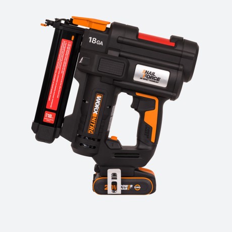 Аккумуляторный Гвозде-скобозабиватель WORX WX844 NITRO 20В, 2АЧ Х1, ЗУ, КЕЙС
