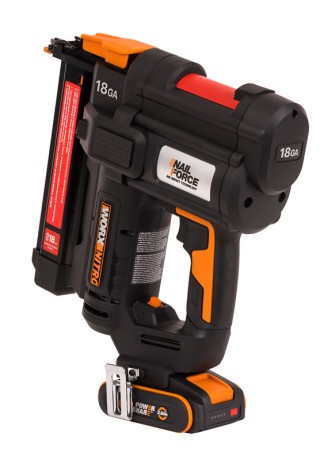 Аккумуляторный Гвозде-скобозабиватель WORX WX844 NITRO 20В, 2АЧ Х1, ЗУ, КЕЙС