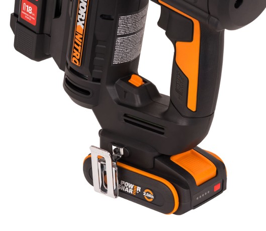 Аккумуляторный Гвозде-скобозабиватель WORX WX844 NITRO 20В, 2АЧ Х1, ЗУ, КЕЙС