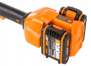 Триммер WORX WG183E, 40v, 33 см, в комплекте АКБ 2х2 А·ч и ЗУ (аккумуляторный)