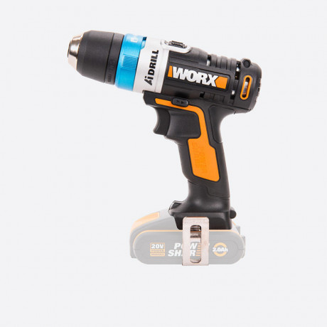 Дрель-шуруповерт WORX AiDrill WX178.9, 20v, 20 Нм, без АКБ и ЗУ (аккумуляторная)