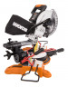 Торцовочная пила WORX WX845.9, 20В, 216 мм, без АКБ и ЗУ (аккумуляторная)