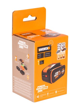 Аккумулятор WORX WA3644 20В 4,0 АЧ