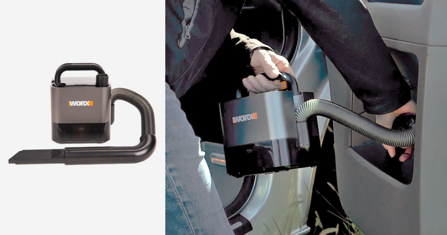 Пылесос WORX WX030, 20v, в комплекте АКБ 2 А·ч и ЗУ (аккумуляторный)