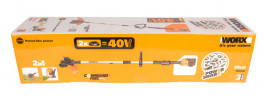 Триммер WORX WG184E.9, 40v, 33 см, без АКБ и ЗУ (аккумуляторный)