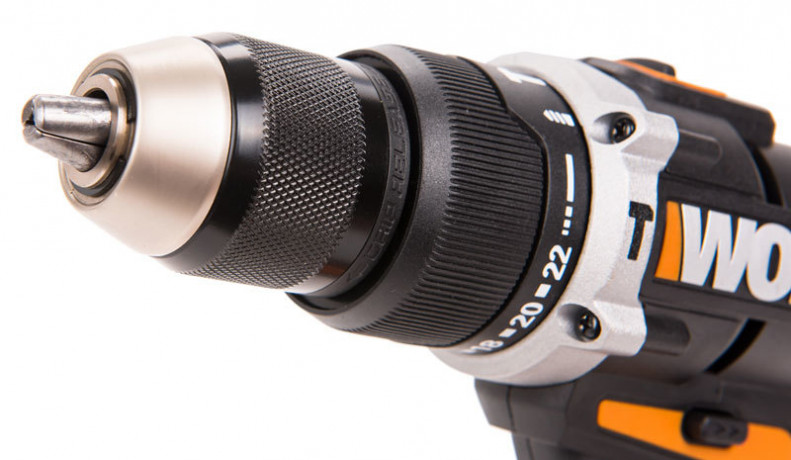 Ударная дрель-шуруповерт WORX WX372.9, 20v, 50 Нм, без АКБ и ЗУ (аккумуляторная)