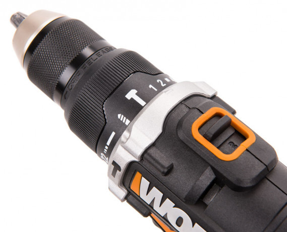 Ударная дрель-шуруповерт WORX WX372.9, 20v, 50 Нм, без АКБ и ЗУ (аккумуляторная)