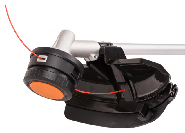 Триммер WORX WG186E, 40v, 33 см, в комплекте АКБ 2х4 А·ч и ЗУ (аккумуляторный)